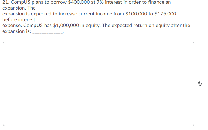  I need a solution and answer for this one. Thank you.