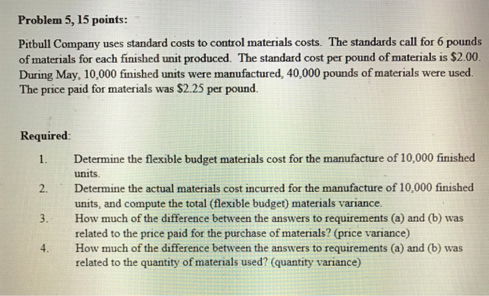  Please provide formulas/solutions used when posting solutions to all required parts
