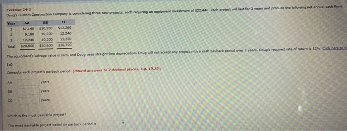 from now, discounted at 12 % 7 (Round answer to 2 decimal