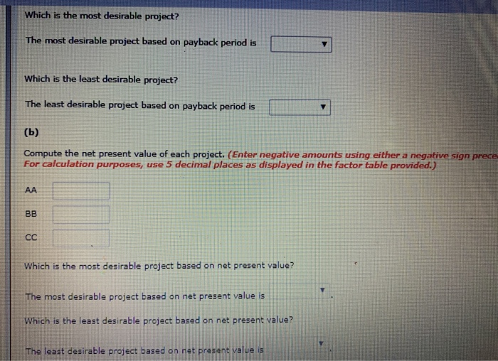 places, e.g. 25.25.) Present value (b) What is the present value of