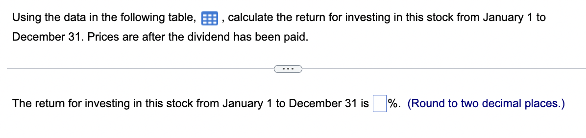 Please solve the problem using the equation above. Using the data in