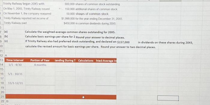 average number of common shares outstanding C Basic EPS = Income avaliable