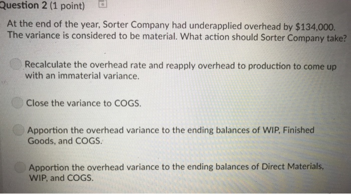 Actual overhead is $156,890 and applied overhead is $157,000. The variance is