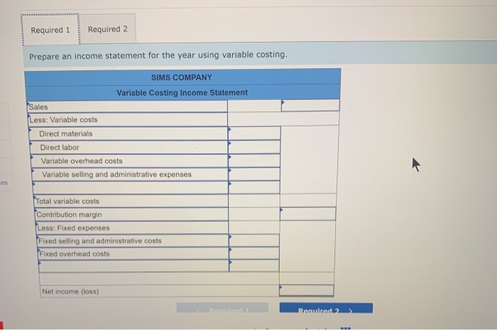 P2 Sims Company, a manufacturer of tablet computers, began operations on January