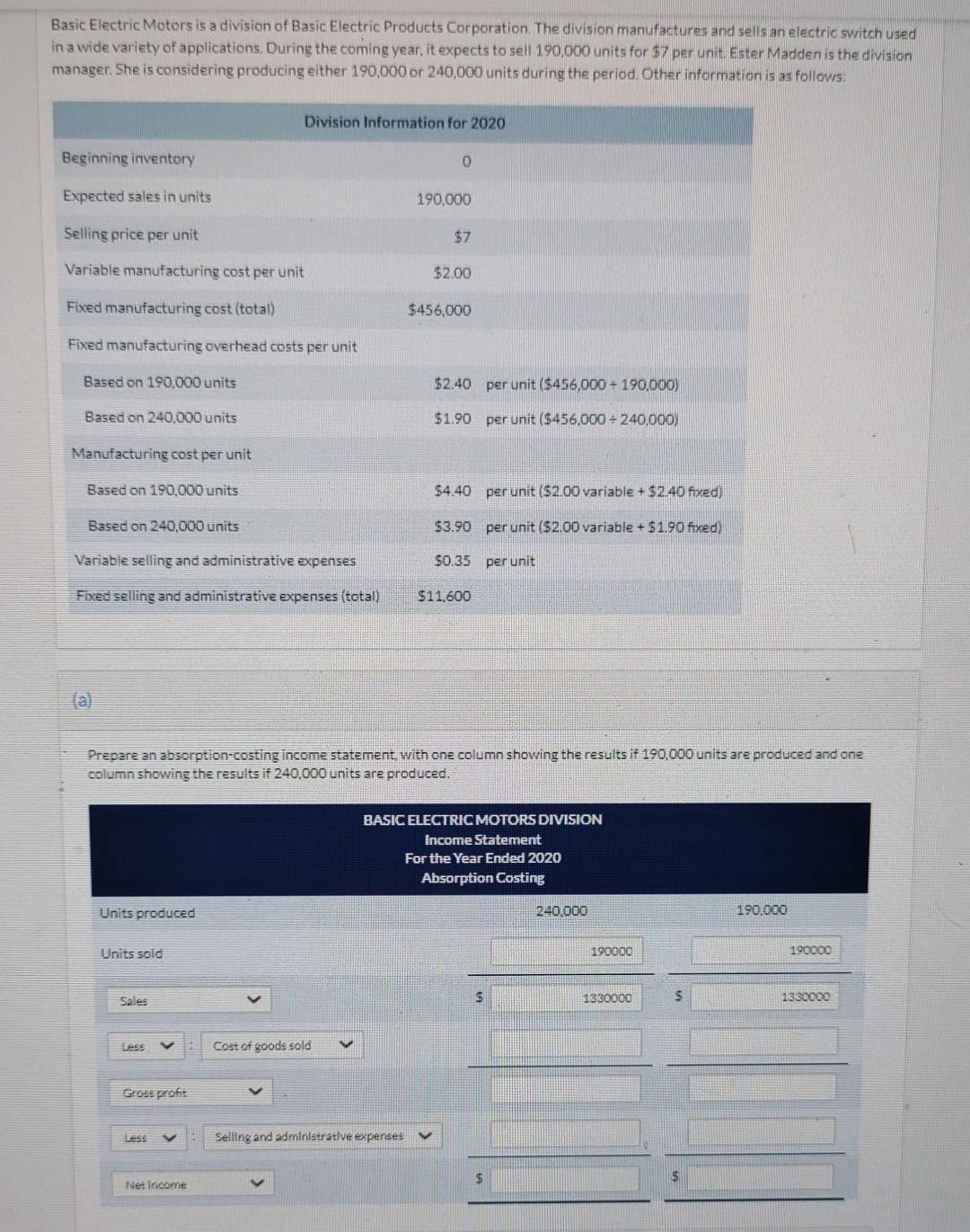 Basic Electric Motors is a division of Basic Electric Products Corporation.