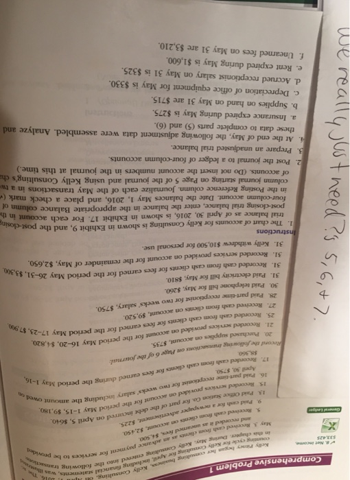 unadjusted trial balance on an end-of period spreadsheet and the spreadsheet. 6.