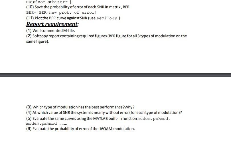 the different modulation schemes(ASK-FSK PSK). Theoretical Background: (1) ASK has many cases,