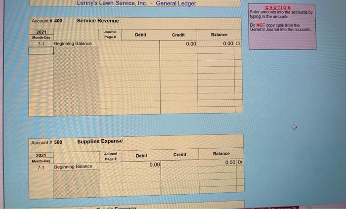 of July. July 10 Complete a mowing job for a new customer