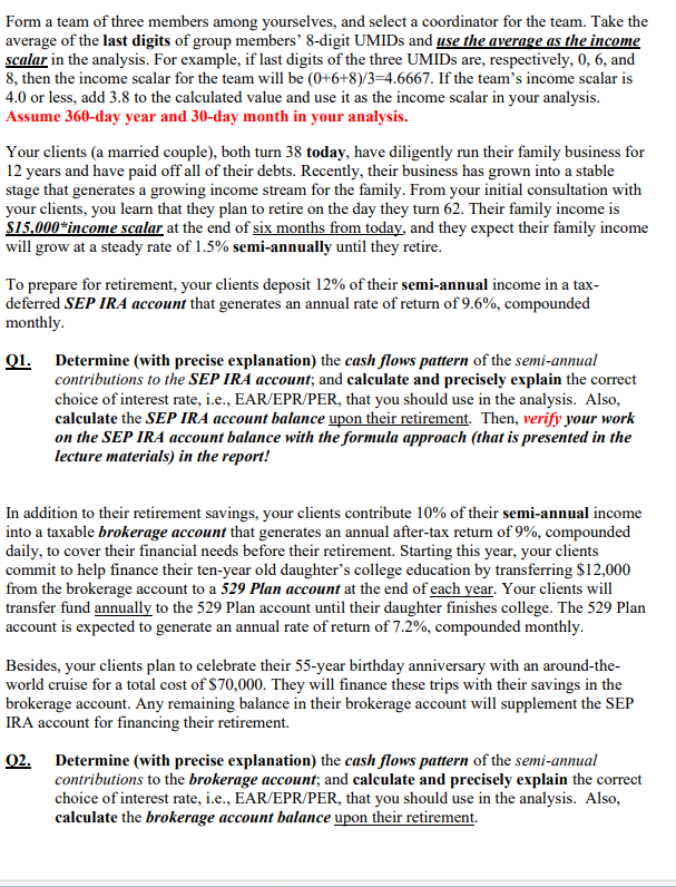  Here is the solution for 1,2 and 3 Q1: Cash Flows
