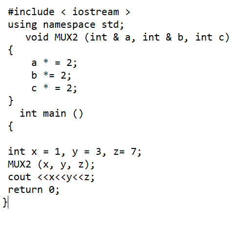  what output in c++ code? and explain