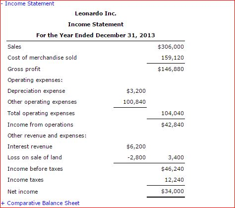 APPLY THE CONCEPTS: Prepare the operating activities section The income statement and