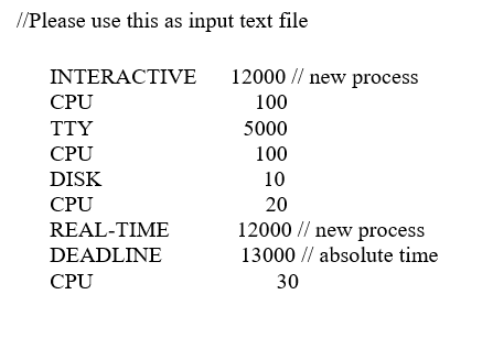 of processes by a computer system with a large memory, one terminal