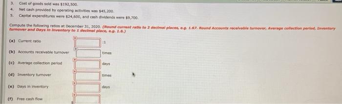 balance sheet cata: Lendell Company Balance Sheets December 31 2020 2010 Cash