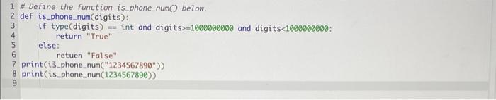 Create a function according to the specifications - Use nested if/else statements