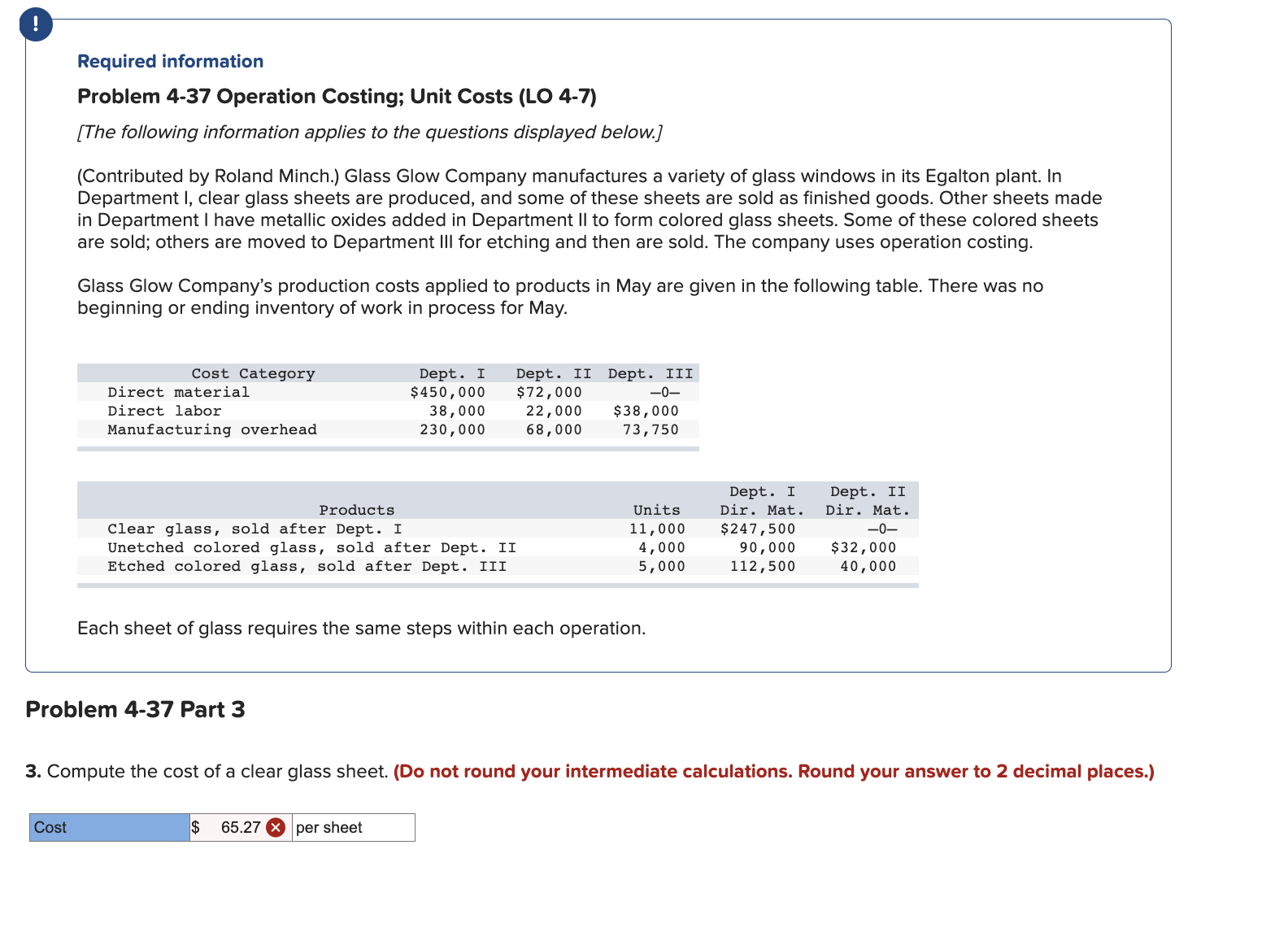 Glass Glow Company manufactures a variety of glass windows in its Egalton