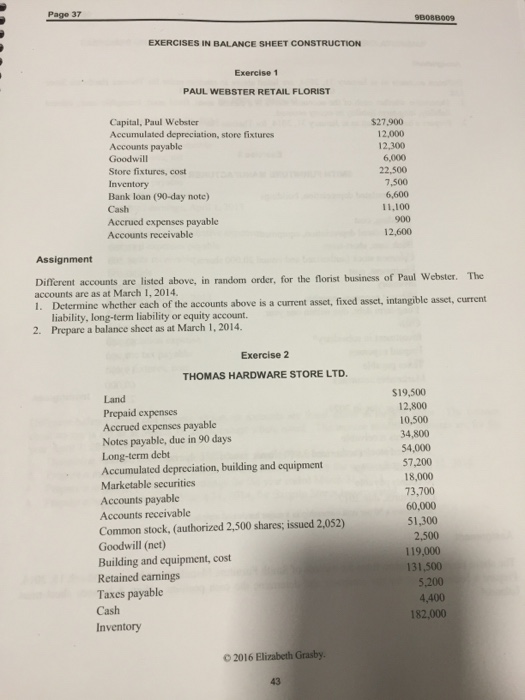  Guide me through these ones please Page 37 9B088009 EXERCISES IN