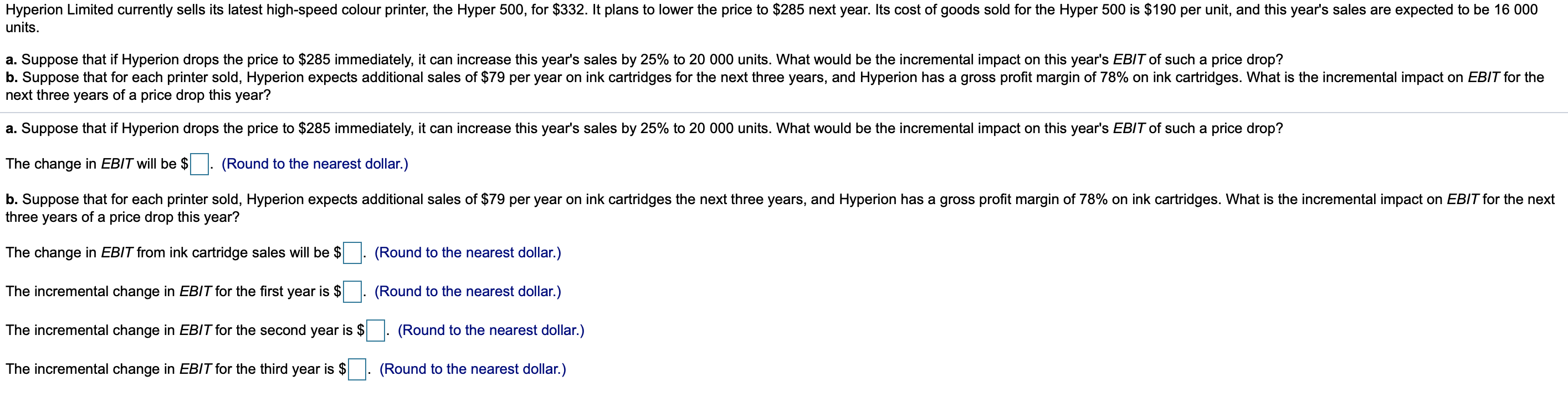  Hyperion Limited currently sells its latest high-speed colour printer, the Hyper