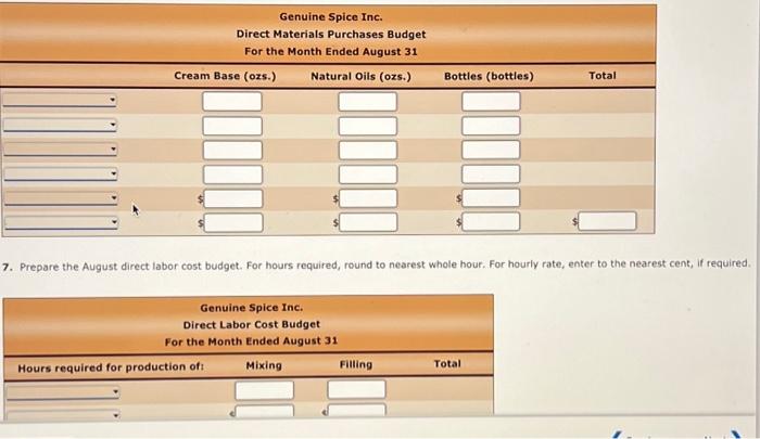 in Part A and use answers from Part A when completing this