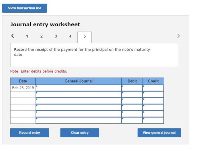 advance Jeff $45,000 on a one-year, 8 percent note, with interest to