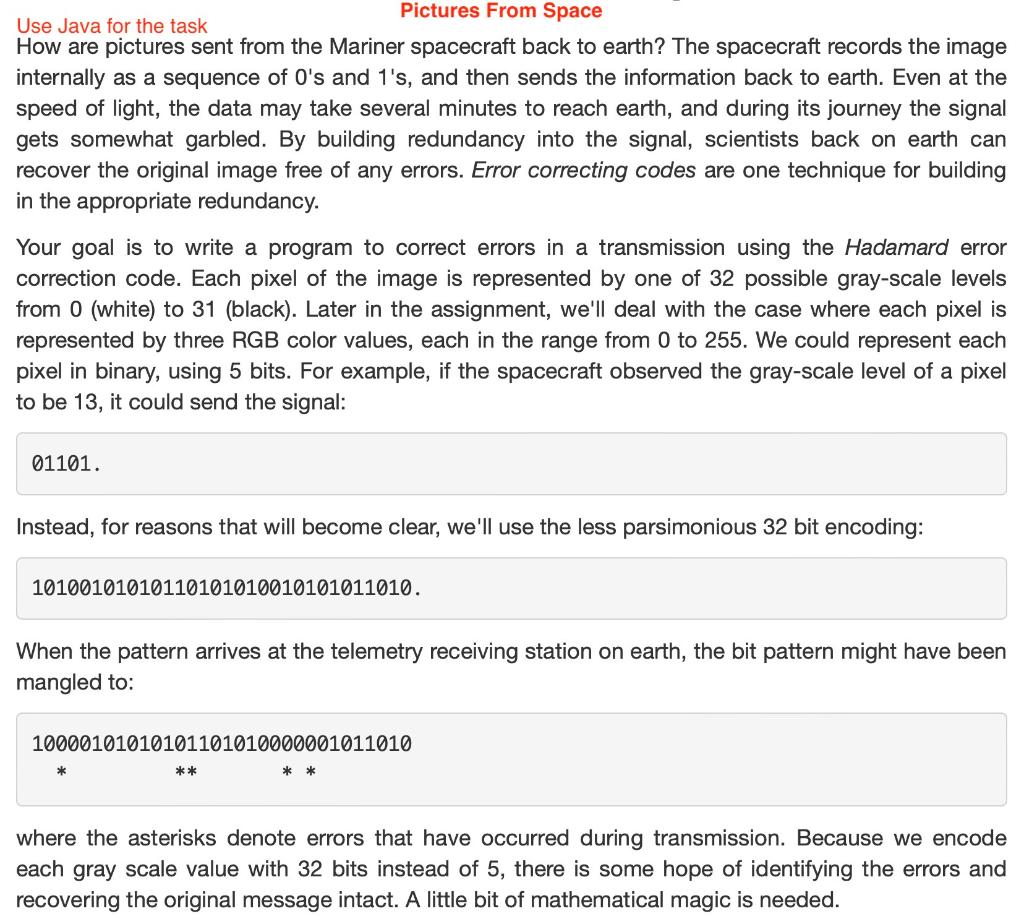  Please provide full Java source code for the task along with