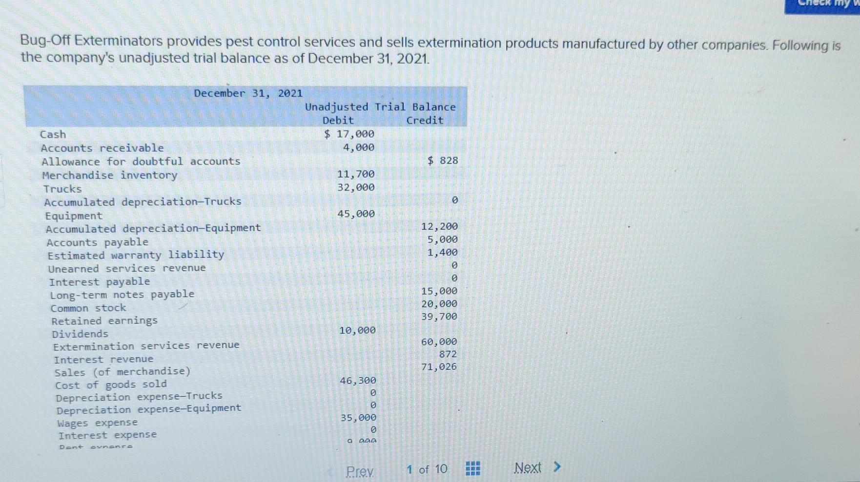 Bug-Off Exterminators provides pest control services and sells extermination products manufactured