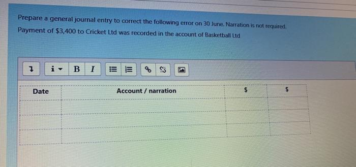 journal entry to record a purchase of inventories (stock) on credit for
