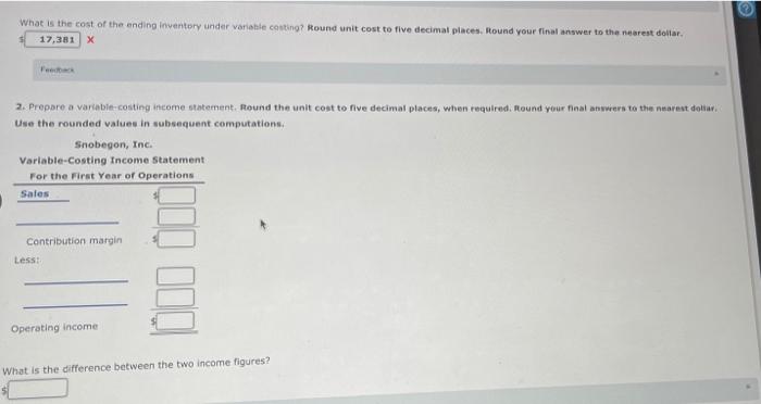year of operations, Snobegon, Inc. (located in Lake Snobegon, Minnesota), produced 40,000