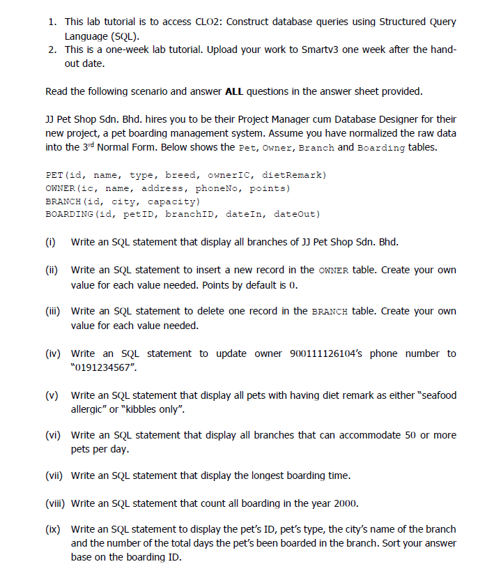  do the database using phpmyAdmin ,and screenshot 1. This lab tutorial