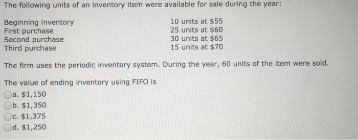 inventory records during May. The company had no beginning inventory on May