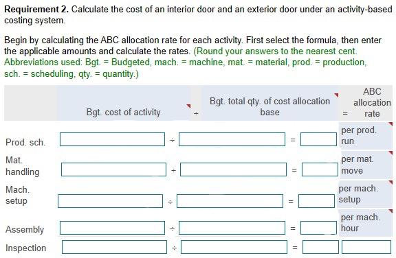 calculations to the nearest cent and your final answers to the nearest