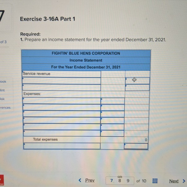 from an adjusted trial balance (LO3-5) [The following information applies to the