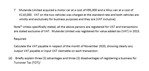North Western Province. The company has won a tender of supplying goods