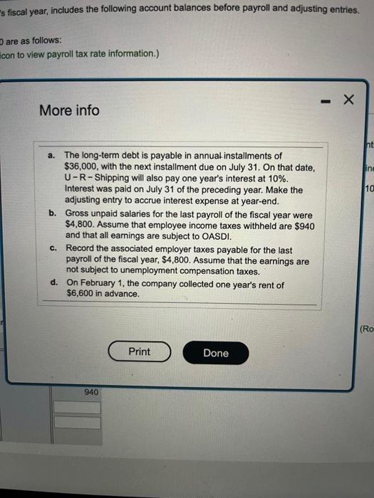 expense at yeat ond. Requirements 1. Using the T-accounts opened for you,
