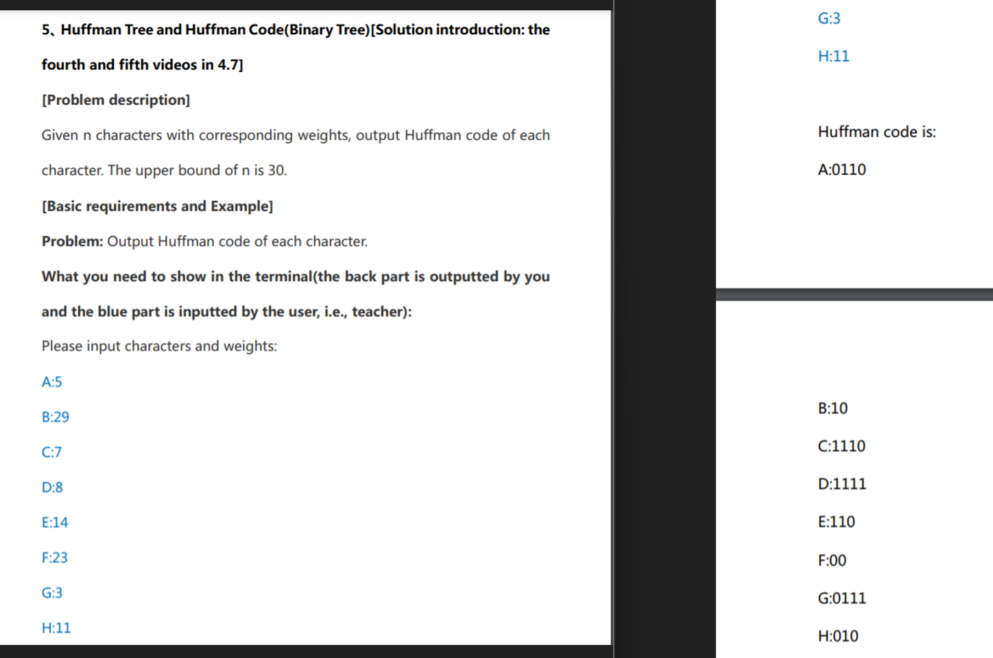 please do it in c++ , and can you show me the