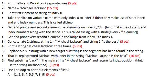  This is for python. I get errors between 5-7. Appreciate it.