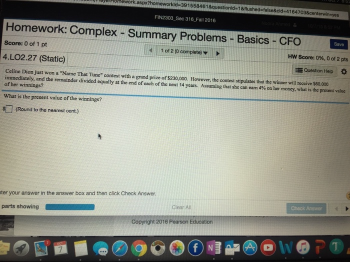  Celine Dion just won a "Name That Tune" contest with a