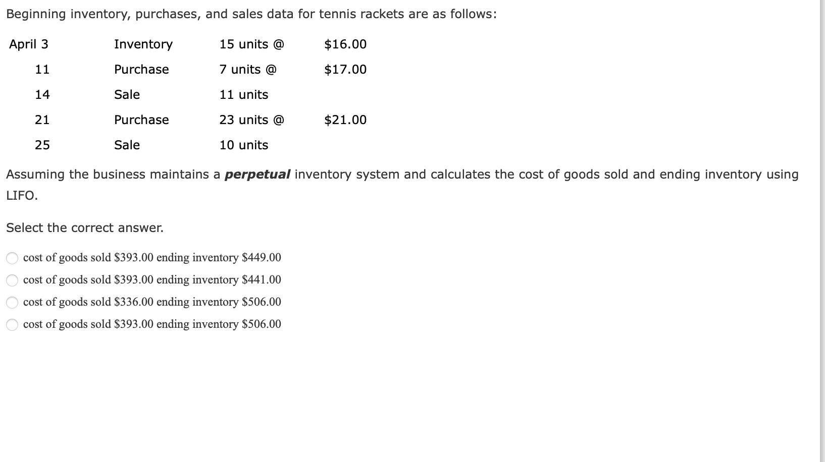 please help explain the solution, will thumbs up Beginning inventory, purchases, and