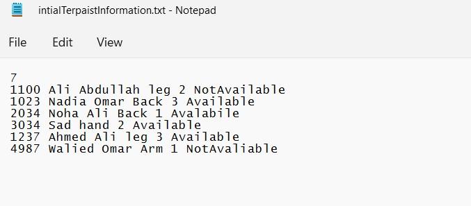 file is arranged as follows: The first line contains the number of