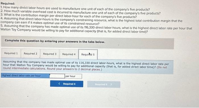 determining an economical sales and production mix for the coming year. The