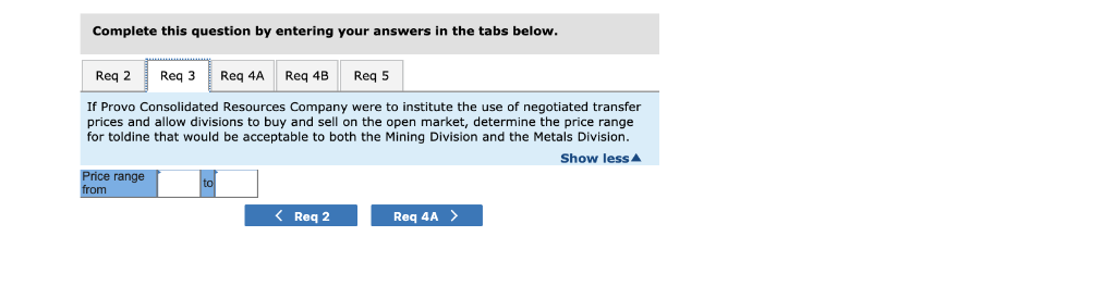 transfer products to other divisions. The Mining Division refines toldine, which is