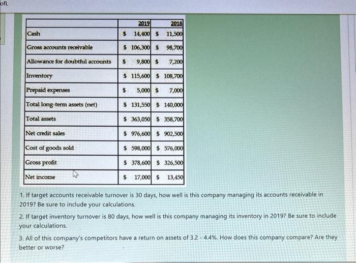 please solve this question as it is really urgent 1. If target