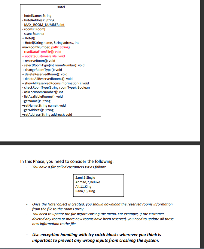  write a full java code, please without copy anything from the