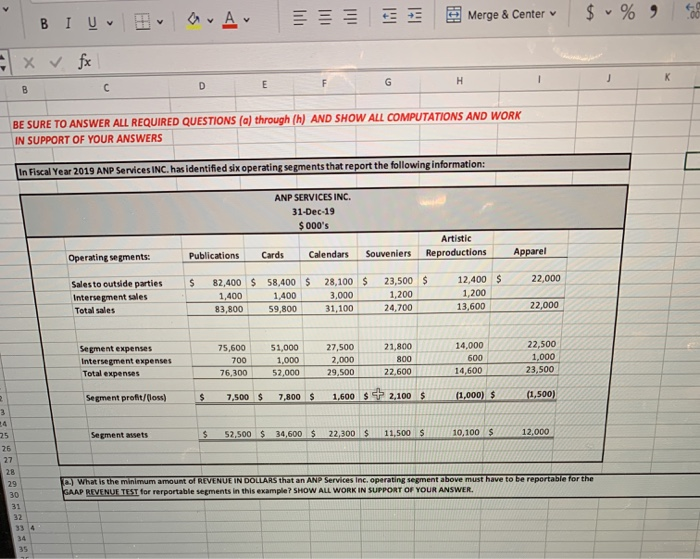  Eva Av E Merge & Center $ % 9 BI U
