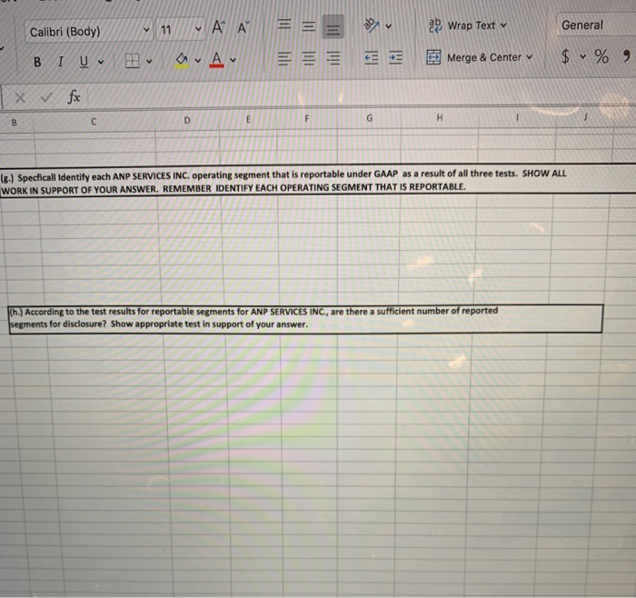 AND SHOW ALL COMPUTATIONS AND WORK IN SUPPORT OF YOUR ANSWERS In