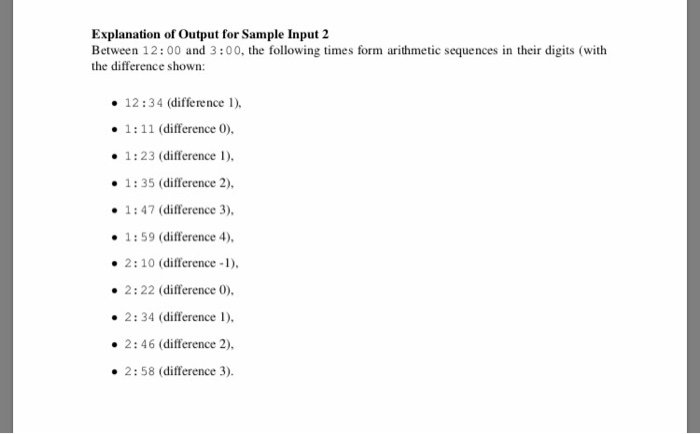J4: Favourite Times Time limit 1 second Problem Description Wendy has an