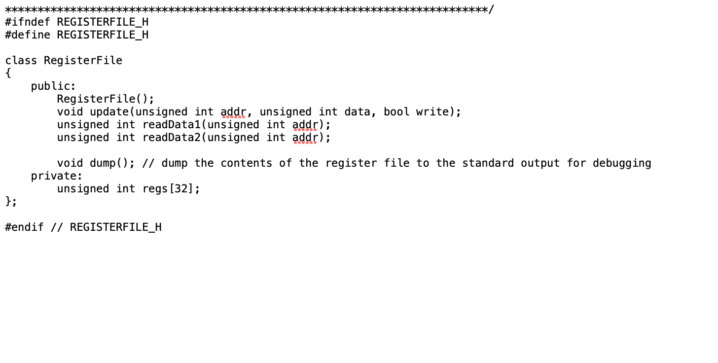 Constructor // initialize the cpu object Cpu::Cpu() { // initialize the program