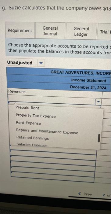 for the upcoming kayak clinic. The following transactions occur over the remainder