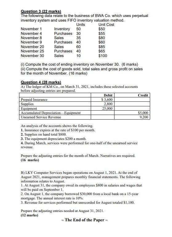 each of the following questions as being more likely by an internal