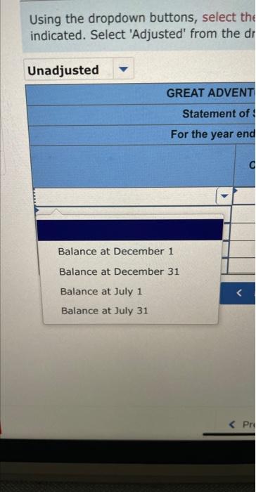 The company purchases 14 kayaks, paying $23,400 cash. Tony and Suzie conduct