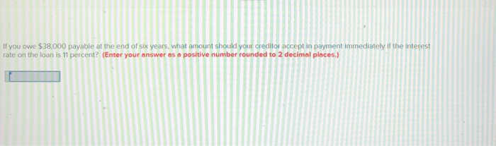 picture he has painted. At an interest rate of 8 percent, how